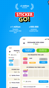 اسکرین شات 1 بازی Sticker GO!