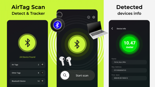 اسکرین شات 7 برنامه AirTag Scan, Detect & Tracker