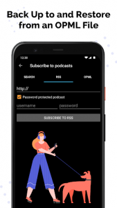 اسکرین شات برنامه Podkicker Podcast Player 5