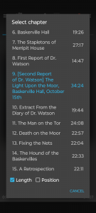 اسکرین شات 4 برنامه Smart AudioBook Player