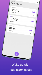 اسکرین شات برنامه Crazy Alarm Clock - loud alarm 1