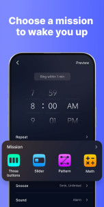 اسکرین شات 5 برنامه Alarm Clock: Alarm App & Sleep