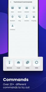 اسکرین شات 3 برنامه Voice Commands Assistant App