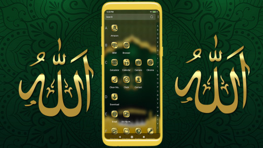 اسکرین شات 3 برنامه Mosque Launcher Theme