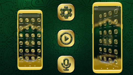 اسکرین شات 2 برنامه Mosque Launcher Theme