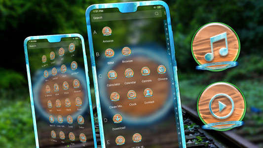 اسکرین شات 4 برنامه Strange Window Launcher Theme