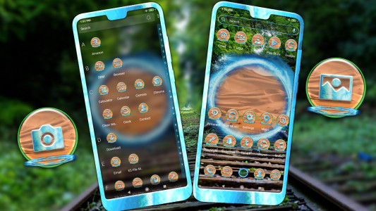 اسکرین شات 3 برنامه Strange Window Launcher Theme