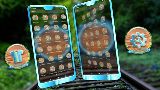 اسکرین شات 2 برنامه Strange Window Launcher Theme