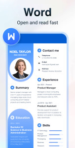 اسکرین شات 3 برنامه Document Reader & PDF Editor
