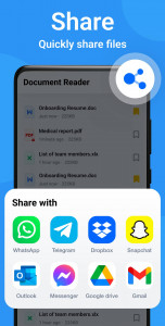 اسکرین شات برنامه Document Reader & PDF Editor 7