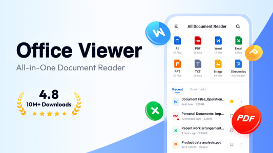 اسکرین شات 1 برنامه Document Reader & PDF Editor