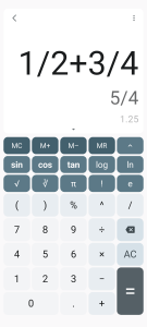 اسکرین شات 4 برنامه All-In-One Calculator