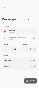 اسکرین شات برنامه All-In-One Calculator 5