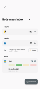 اسکرین شات برنامه All-In-One Calculator 8