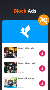 اسکرین شات 5 برنامه All Video Downloader - V
