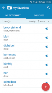 اسکرین شات برنامه German-Indonesian Dictionary 7