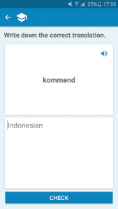 اسکرین شات برنامه German-Indonesian Dictionary 5