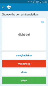 اسکرین شات برنامه German-Indonesian Dictionary 4