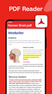 اسکرین شات 2 برنامه Document Reader - PDF Viewer