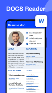اسکرین شات 3 برنامه Document Reader - PDF Viewer