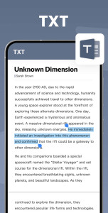 اسکرین شات 6 برنامه Document Reader - PDF Editor