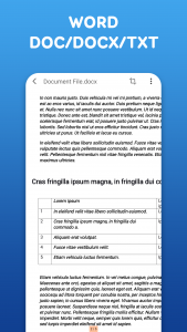 اسکرین شات برنامه All Document Viewer - PDF, word, excel, Documents 2