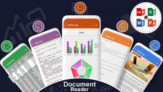 اسکرین شات 4 برنامه All Documents Reader PDF Xlsx