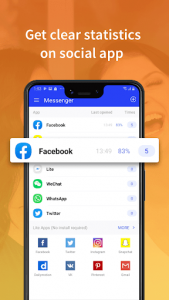 اسکرین شات برنامه All In One Messenger for Social Apps 3