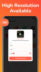 اسکرین شات برنامه All video downloader and saver 3