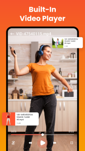 اسکرین شات 4 برنامه All video downloader and saver