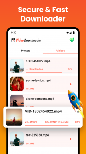 اسکرین شات برنامه All video downloader and saver 5