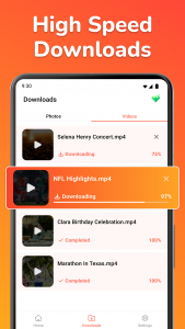 اسکرین شات برنامه All video downloader and saver 2