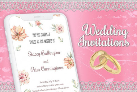 اسکرین شات برنامه Wedding Day Invitations – Save The Date Card Maker 5
