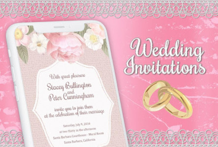 اسکرین شات برنامه Wedding Day Invitations – Save The Date Card Maker 8