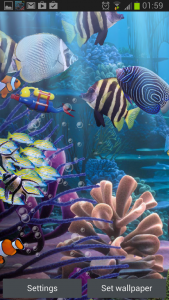 اسکرین شات 6 برنامه The real aquarium - LWP