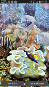 اسکرین شات 5 برنامه The real aquarium - LWP