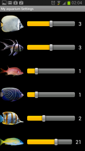اسکرین شات 7 برنامه The real aquarium - LWP