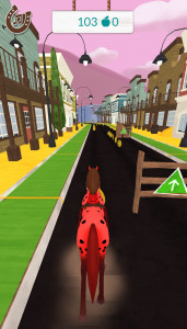 اسکرین شات بازی مراقبت از اسب دختر کفشدوزکی 3
