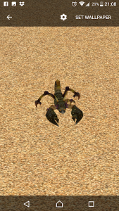 اسکرین شات برنامه Scorpion 3D 1