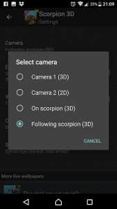 اسکرین شات برنامه Scorpion 3D 5