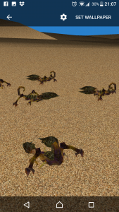 اسکرین شات 2 برنامه Scorpion 3D