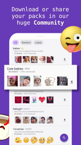 اسکرین شات 7 برنامه Animated Sticker Maker (FSM)