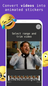 اسکرین شات 2 برنامه Animated Sticker Maker (FSM)