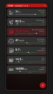 اسکرین شات برنامه CRAB Car Scanner 3