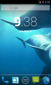 اسکرین شات برنامه Video Wallpapers: Amazing Dolphins HD 2