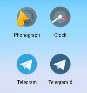 اسکرین شات برنامه Icon Pack: Google Icons 2