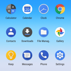 اسکرین شات برنامه Icon Pack: Google Icons 1