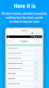 اسکرین شات برنامه Newborn Baby Checklist 3