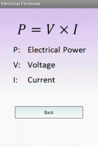 اسکرین شات برنامه Electrical Engineering 3