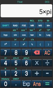 اسکرین شات برنامه Math Calculator 4
